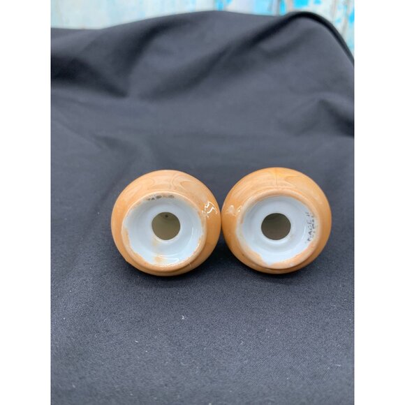 LusterWare Takito Ti Peach/ Blue 16PC Set* Japanese Hand Painted Set Birds Swall - Picture 4 of 14